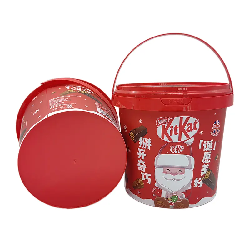 Hộp đựng đồ ăn nhẹ PP nhãn IML bằng phương pháp ép phun