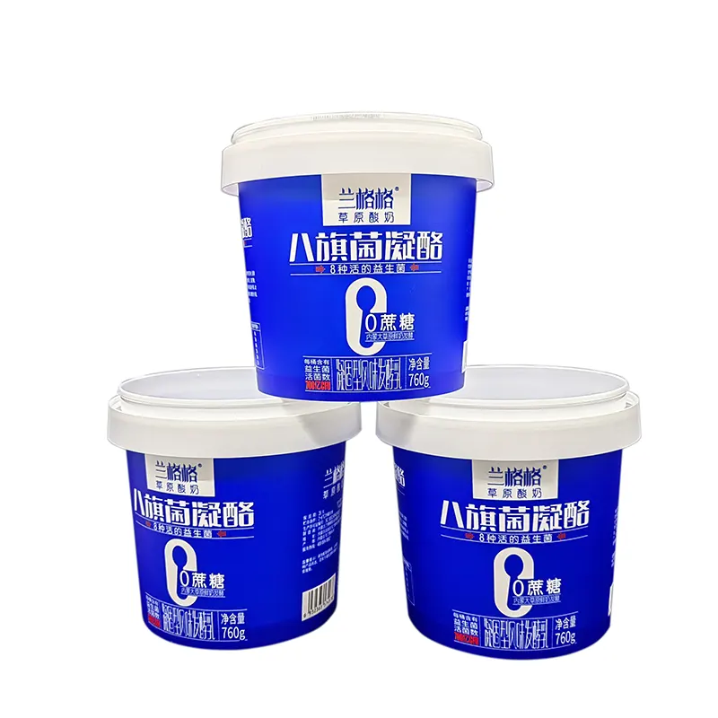 Hộp đựng đồ ăn nhẹ PP ép phun có nhãn IML