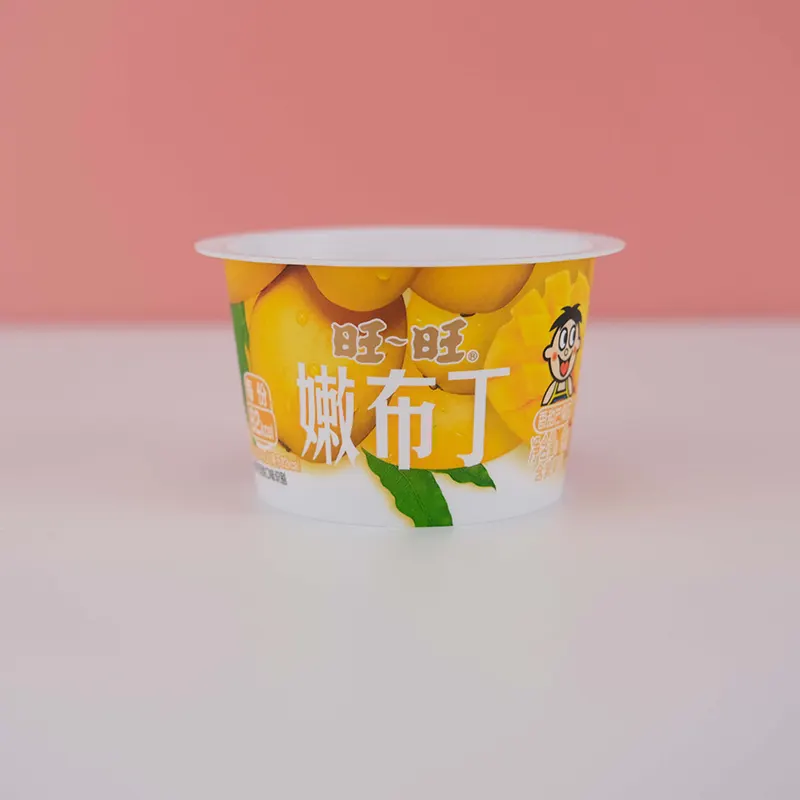 Cốc sữa chua PP ép phun có nhãn IML